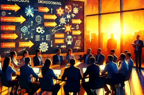 Conduct backlog grooming sessions to keep the backlog organized and up-to-date.