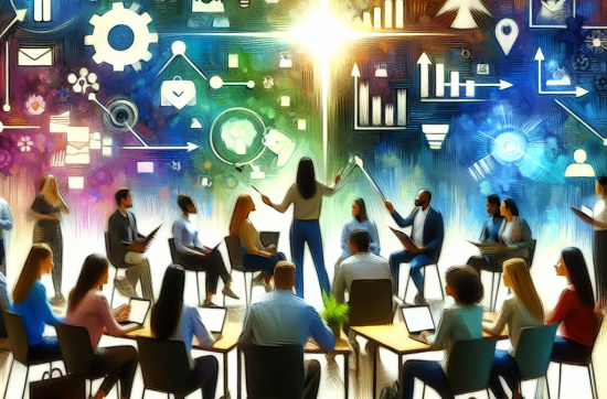 Demonstrate Visionary Leadership: Clearly articulate and communicate the product vision to all stakeholders, including the development team, to inspire and guide the product's direction.