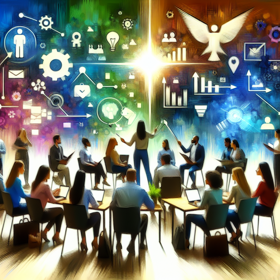 Demonstrate Visionary Leadership: Clearly articulate and communicate the product vision to all stakeholders, including the development team, to inspire and guide the product's direction.